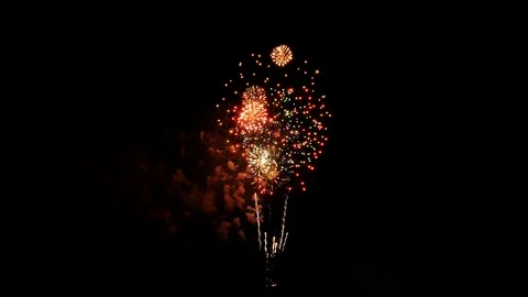 Fireworks Finale 库存影片 91939718