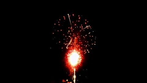 Fireworks finale Stock Footage 339017425