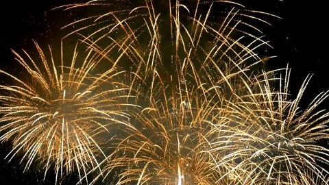 Fireworks, fireworks show, firework display Stock Footage 271212546