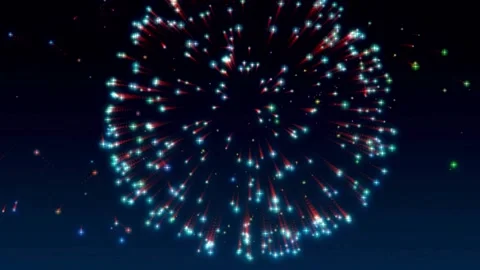 Fireworks, fireworks show, firework display Stock Footage 271212682