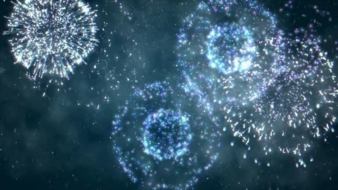 Fireworks, fireworks show, firework display Stock Footage 271212693
