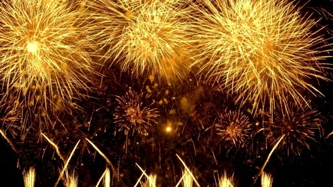 Fireworks, fireworks show, firework display Stock Footage 271212699
