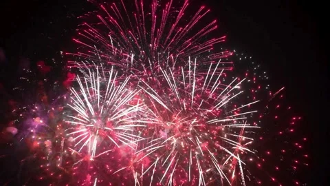 Fireworks, fireworks show, firework display Stock Footage 271212728