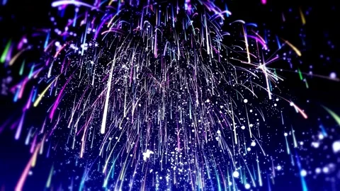 Fireworks, fireworks show, firework display Stock-Footage 271212813