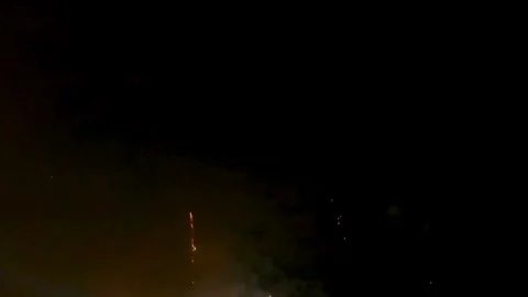 Fireworks, fireworks show, firework display Stock Footage 271212828