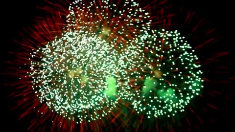 Fireworks, fireworks show, firework display Stock Footage 271212845