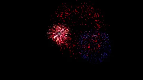 Fireworks, fireworks show, firework display Stock Footage 271213005
