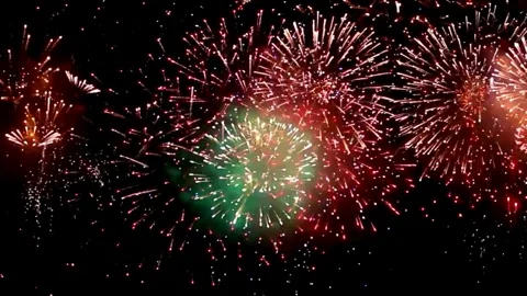 Fireworks, fireworks show, firework display Stock Footage 271213111