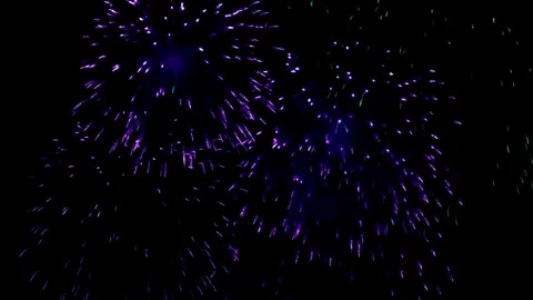 Fireworks, fireworks show, firework display Stock Footage 271213225