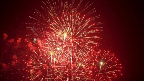 Fireworks, fireworks show, firework display Stock Footage 271213254