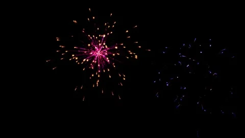 Fireworks, fireworks show, firework display Video stock 271213339