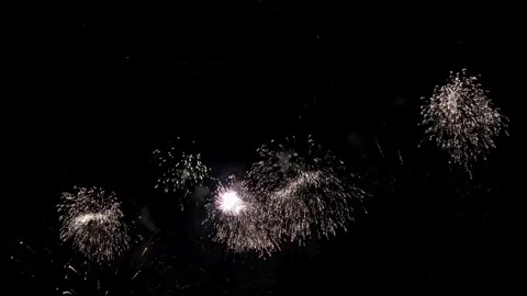 Fireworks, fireworks show, firework display Stock Footage 271213372