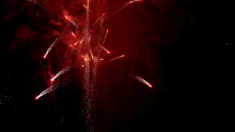 Fireworks, fireworks show, firework display Stock Footage 271213383
