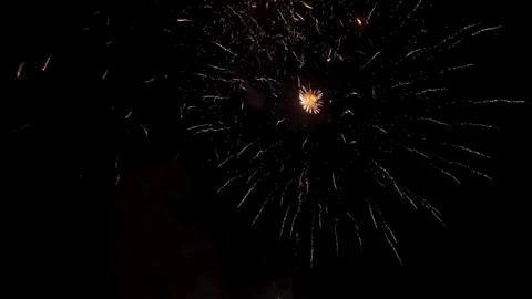 Fireworks, fireworks show, firework display Stock Footage 271213487