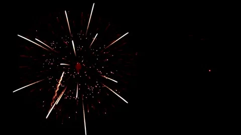 Fireworks, fireworks show, firework display Stock Footage 271213628