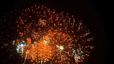 Fireworks, fireworks show, firework display Video stock 271213637