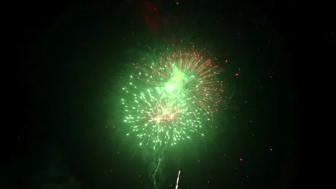 Fireworks, fireworks show, firework display Stock Footage 271213726