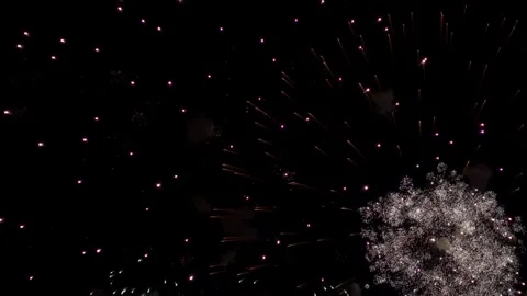 Fireworks, fireworks show, firework display Stock Footage 271213739
