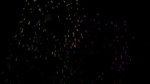 Fireworks, fireworks show, firework display Stock Footage 271213749