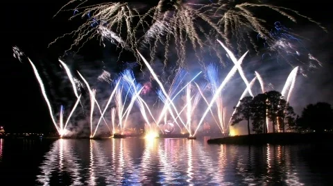 Fireworks Stock Footage 203838
