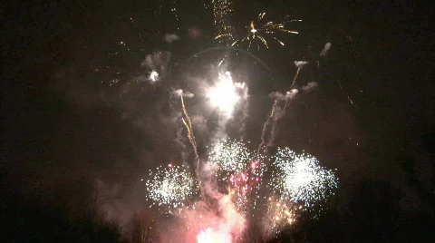 Fireworks Stock Footage 610991