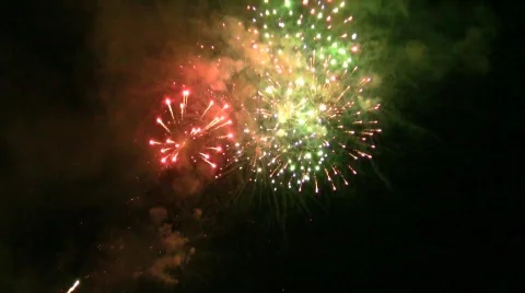 Fireworks Video stock 698058
