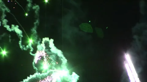 Fireworks Stockbeeldmateriaal 1045079