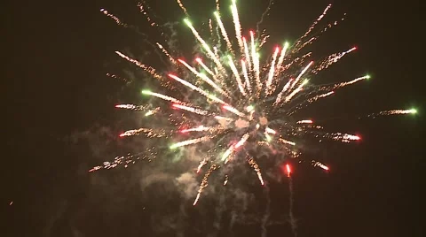 Fireworks Stock Footage 1081062