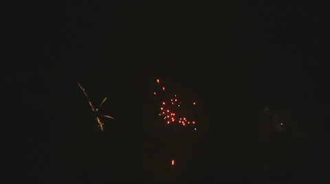 Fireworks Stock Footage 2366091