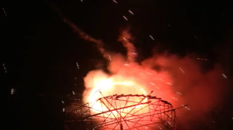 Fireworks Vídeo Stock 6930307