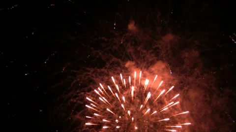 Fireworks Stock Footage 8507756