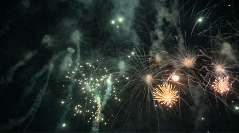 FIREWORKS Stock Footage 8641594