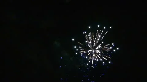 Fireworks Stock Footage 10756456