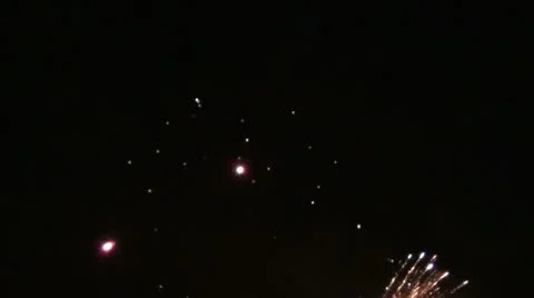 Fireworks Stock Footage 10756486