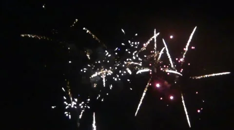Fireworks Stock Footage 10756769
