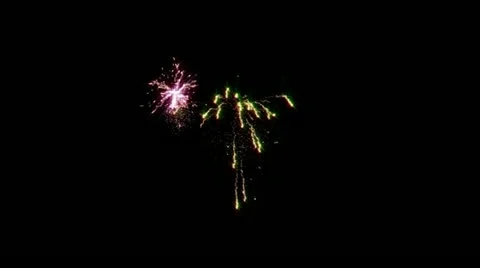 FireWorks Stock Footage 10912203