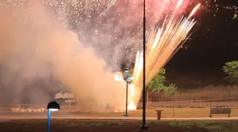 Fireworks Stock Footage