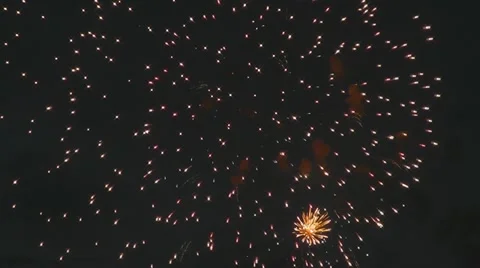 Fireworks Stock Footage 10978325