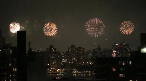 Fireworks Video stock 11398755