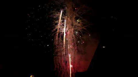 Fireworks Stock Footage 21550671