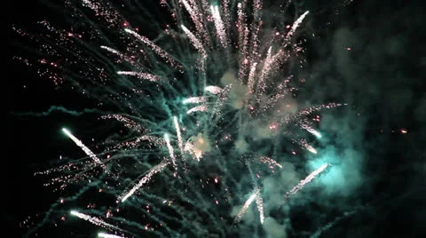 Fireworks Stock Footage 24811753