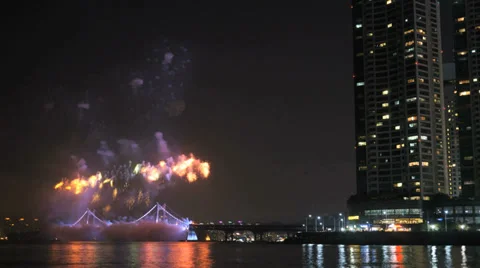 Fireworks Stock Footage 32362490