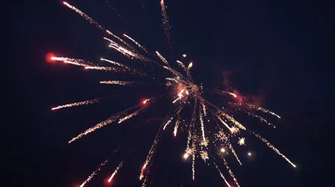 Fireworks Stock Footage 33548851