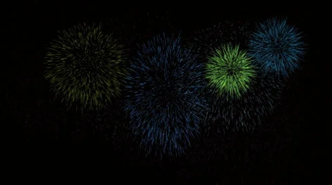 Fireworks Stockbeeldmateriaal 33730498