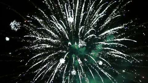 Fireworks Stock Footage 33955365