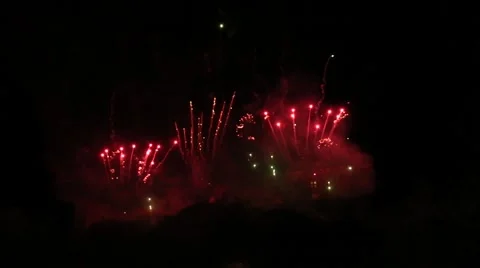 Fireworks Stock Footage 41552903