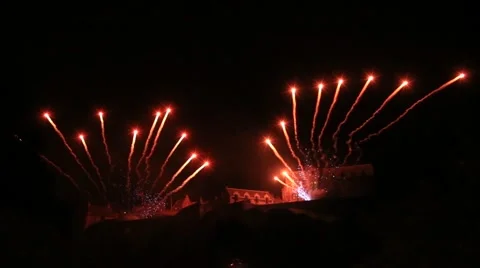 Fireworks Stock Footage 41553300
