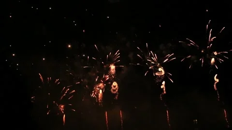 Fireworks Stock Footage 41579214