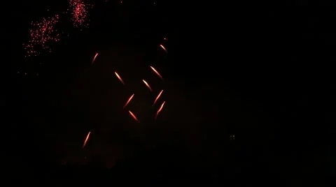 Fireworks Stock Footage 41579272