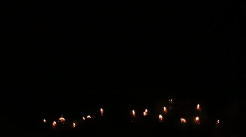 Fireworks Stock Footage 41579744